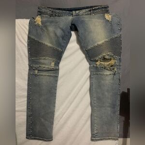 Balmain, Size 42, Denim
